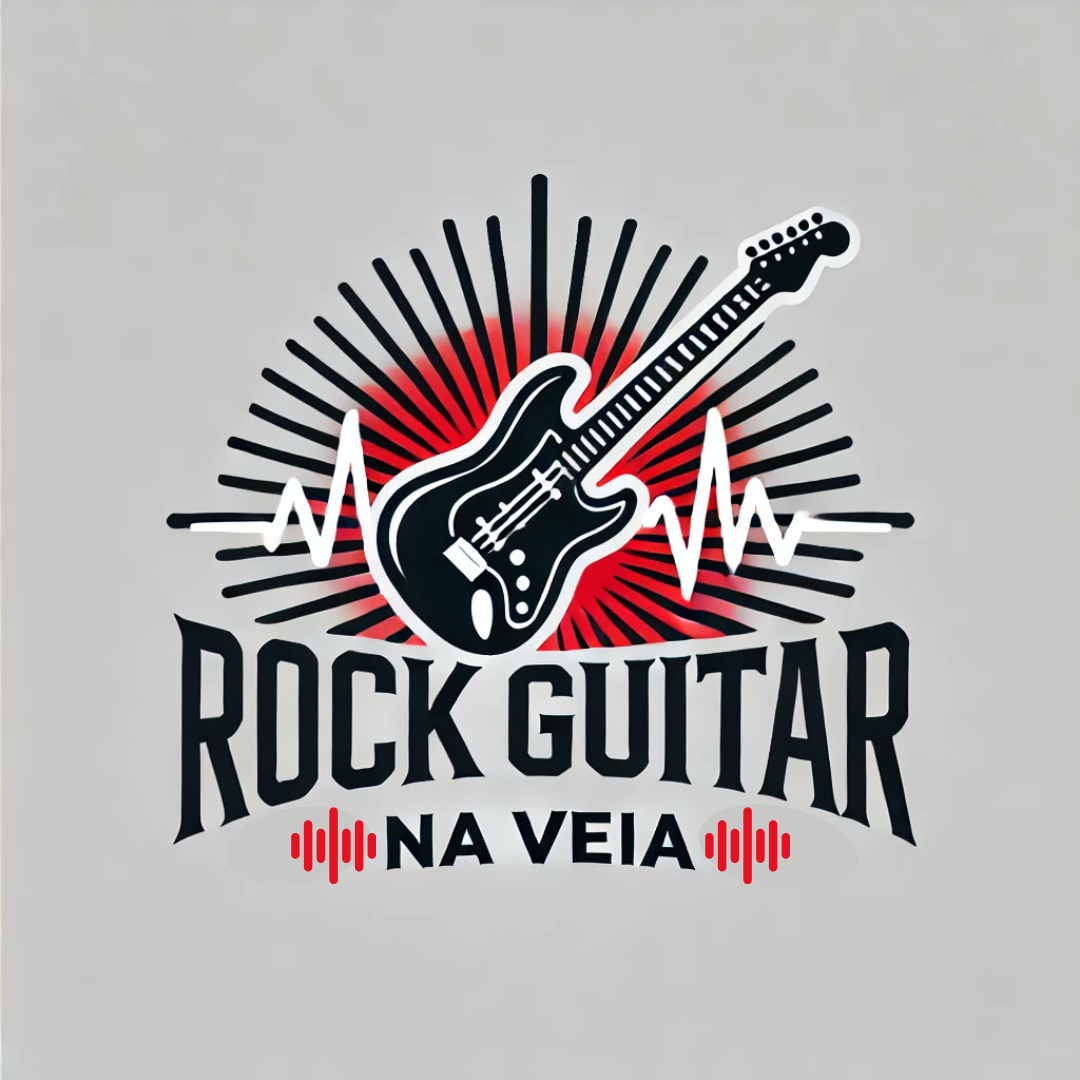 Logo da marca Rock Guitar na Veia